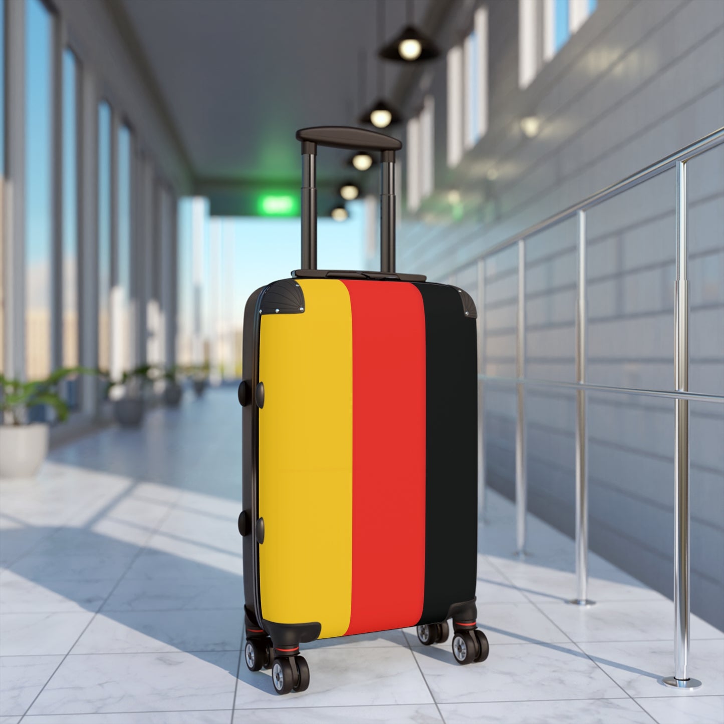 Germany Flag Inspired Suitcase