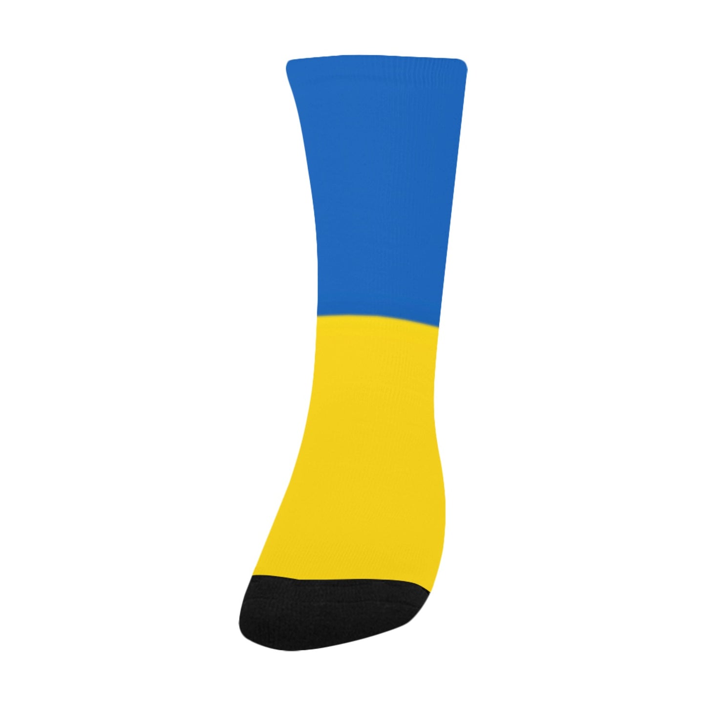 Ukraine Flag Inspired Kid's Socks (Made in the USA)