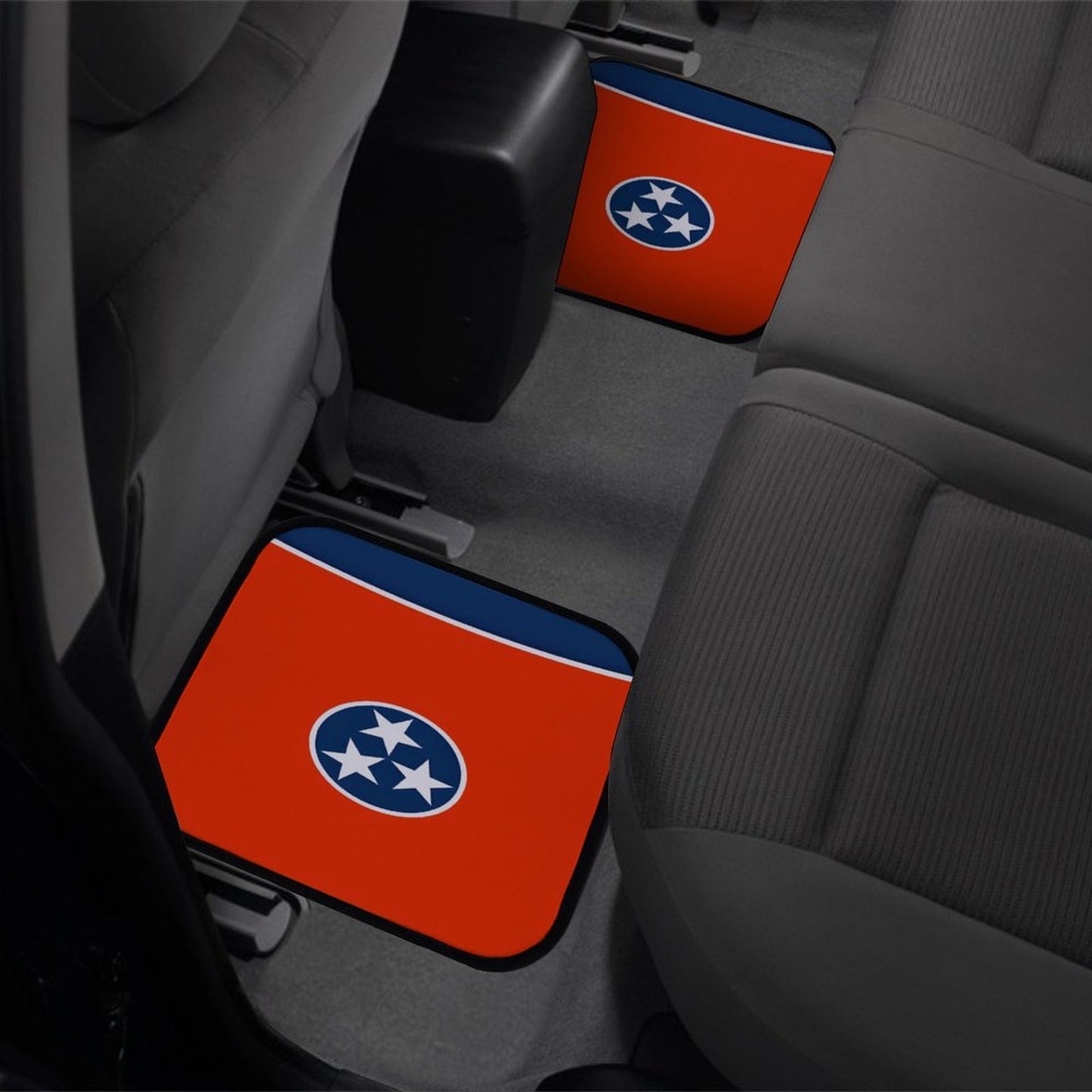 Tennessee Flag Inspired Car Floor Mats(4pcs)