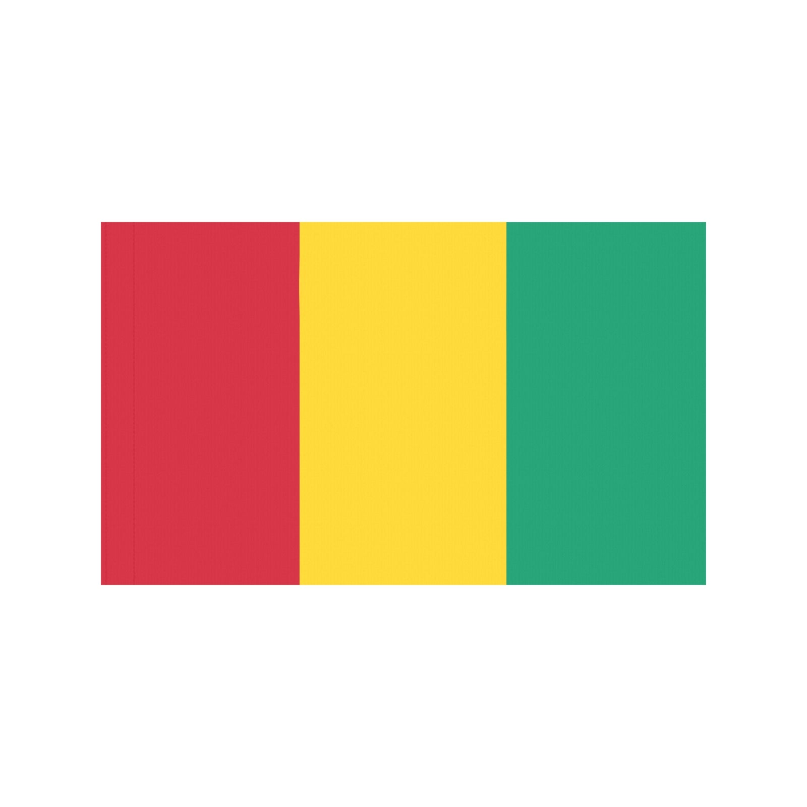 Red, yellow, green flag by Luv My Flag. Vertical stripes.