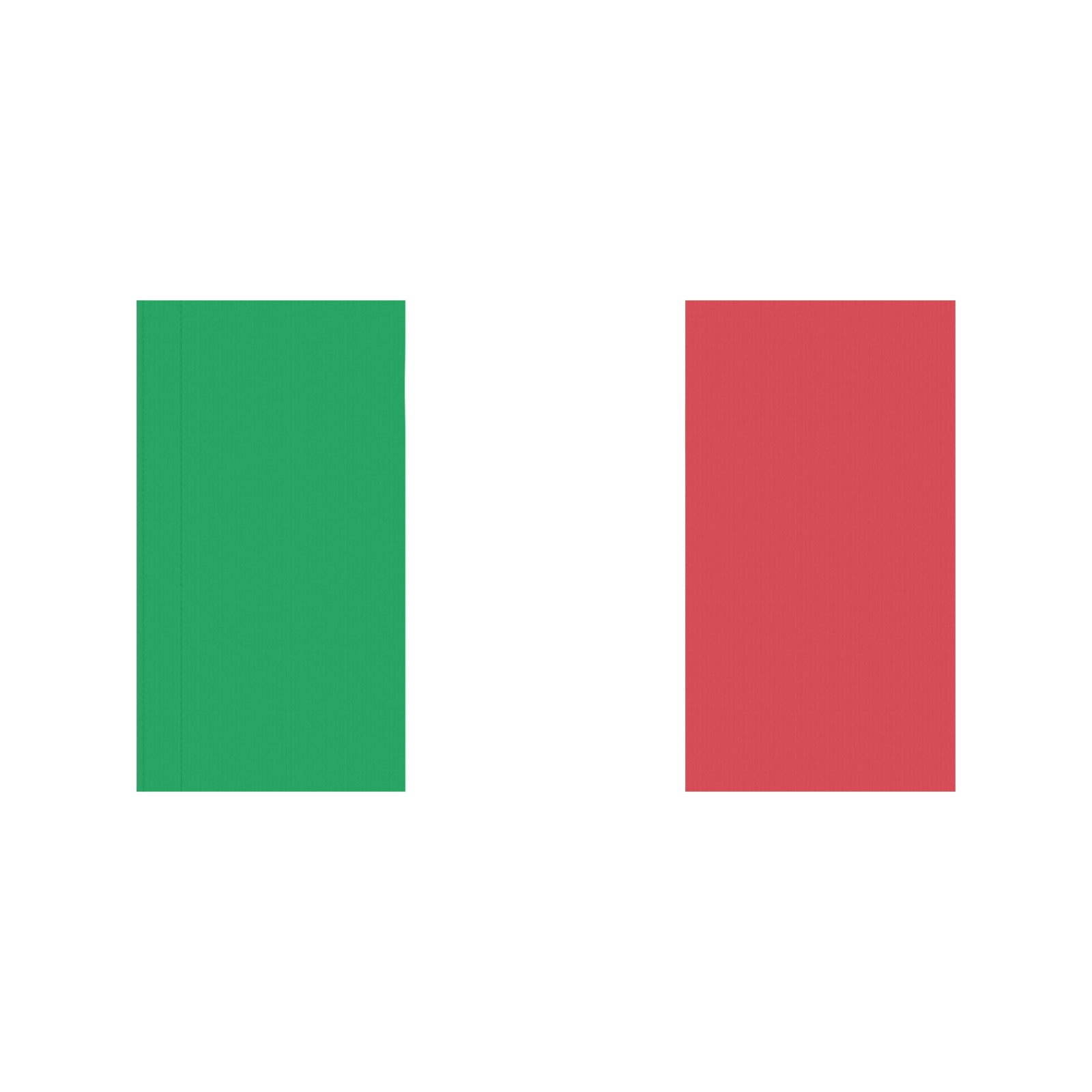 "Luv My Flag Italy flag image with green, white, red."