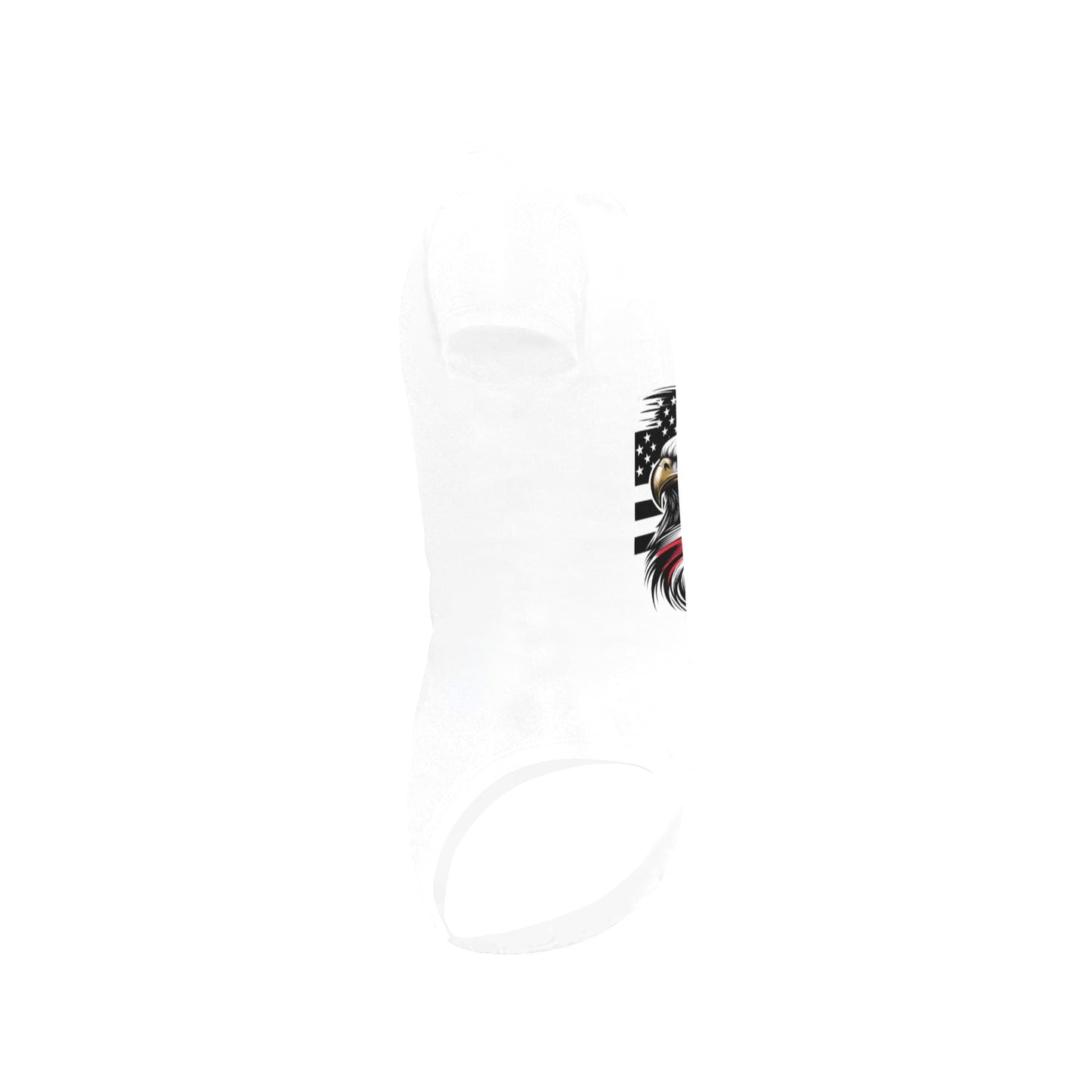Thin Red Line Flag Eagle Baby Short Sleeve Unisex Bodysuits（Made in USA）
