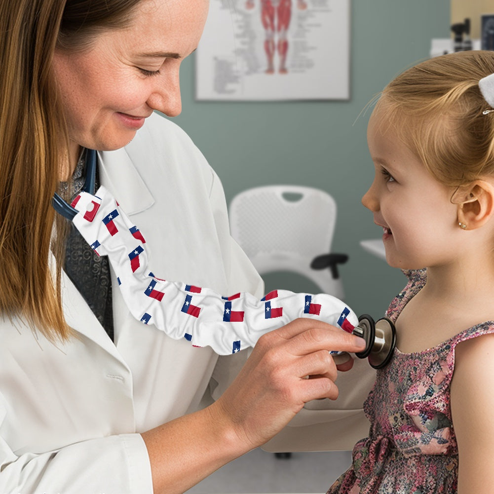 Texas Flag Inspired Stethoscope Protective Cover