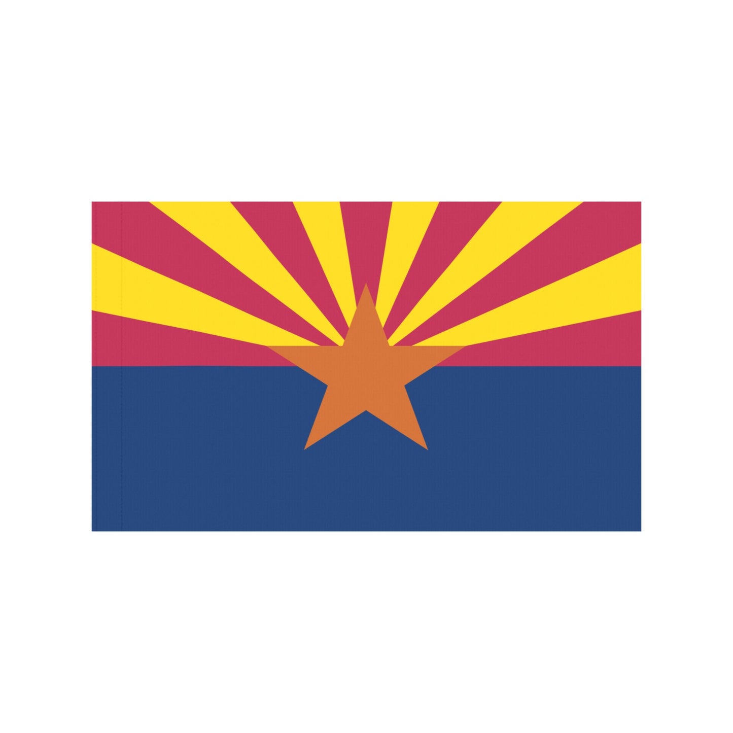 Arizona state flag with star design by Luv My Flag.