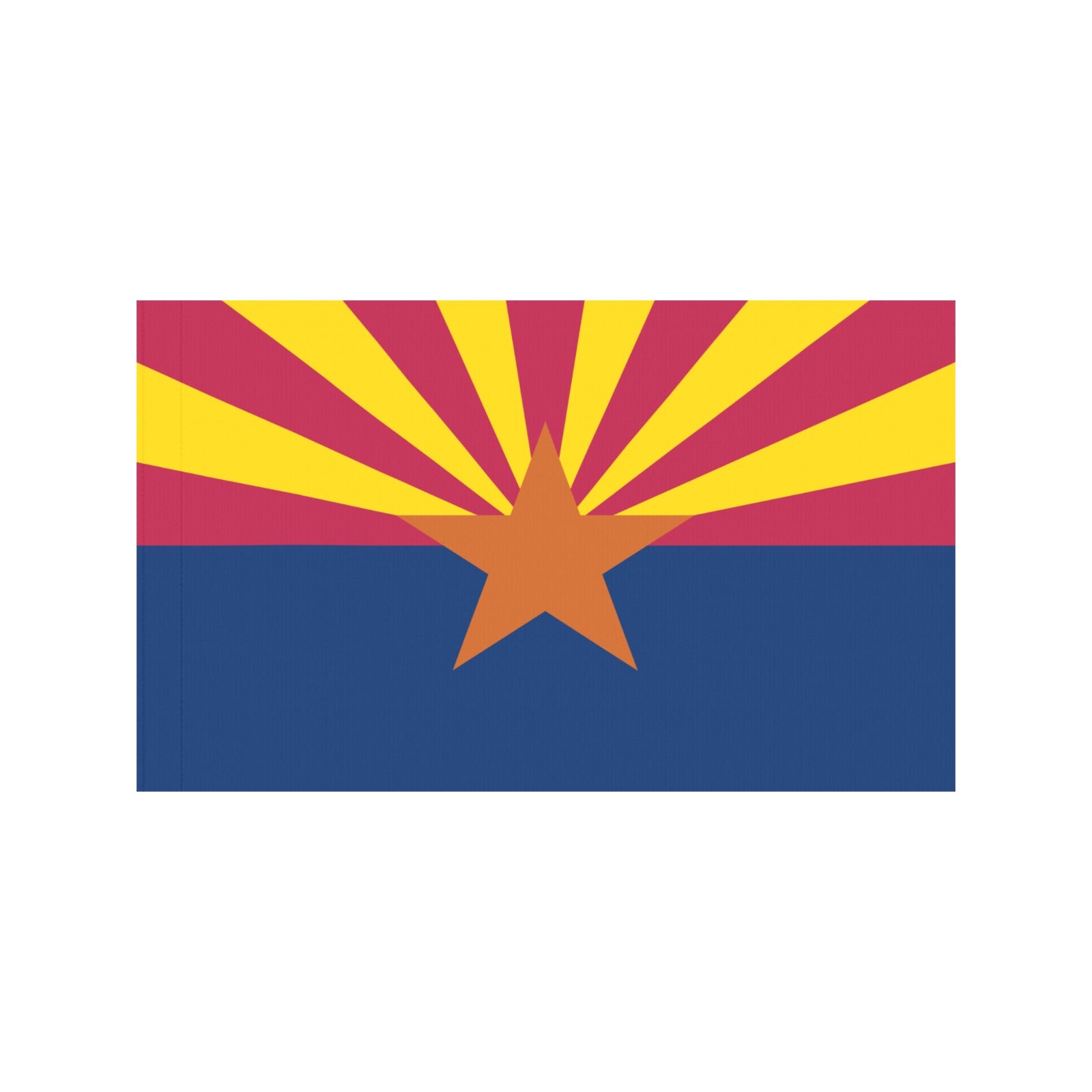 Arizona state flag with star design by Luv My Flag.