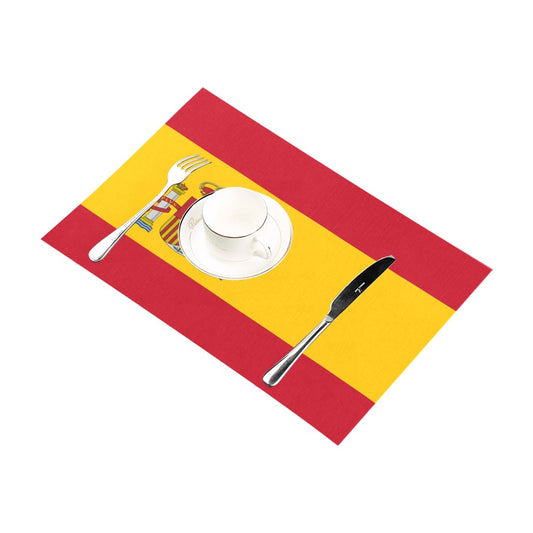 Spain Flag Placemats 12" x 18" (Set of 6)