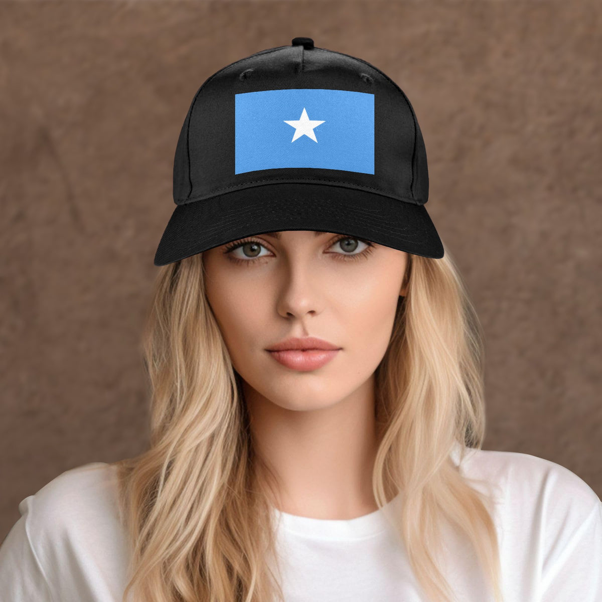 Somalia Flag Inspired Baseball Cap | Printed in the  USA