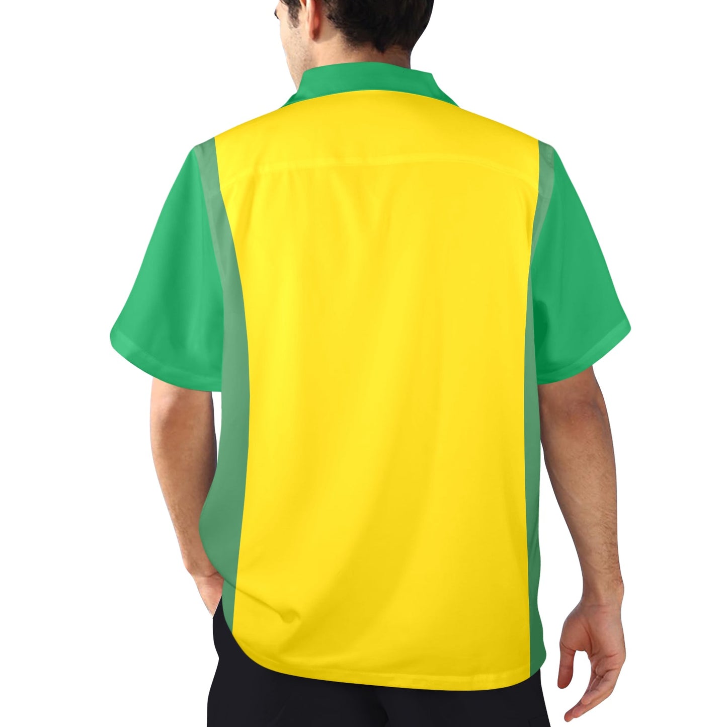 Brasil Flag Hawaiian Shirt (Made in USA)