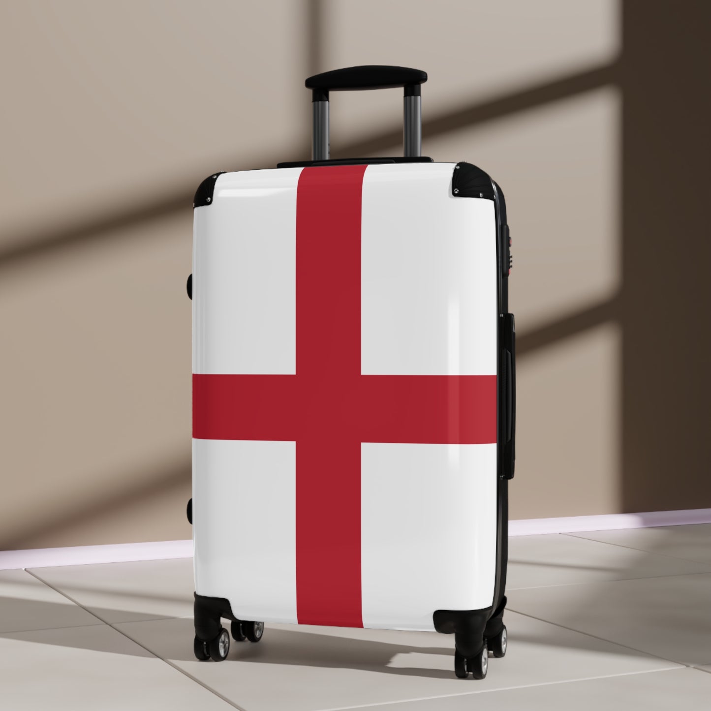 England Flag Inspired Suitcase