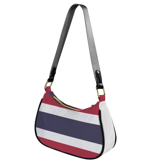 Thailand Flag Inspired Women's Shoulder Bag