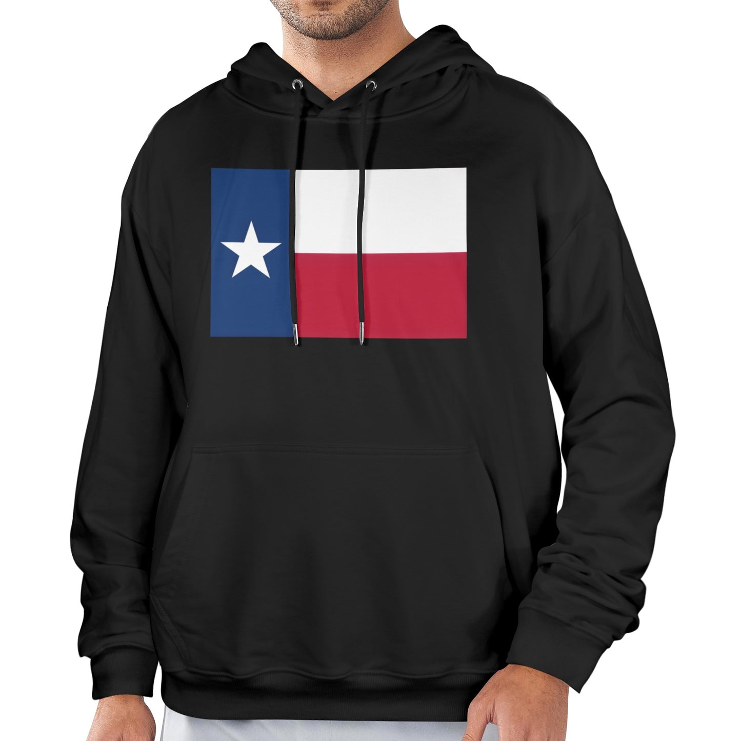 Texas Flag Inspired Men's Hoodie (Made in the USA)