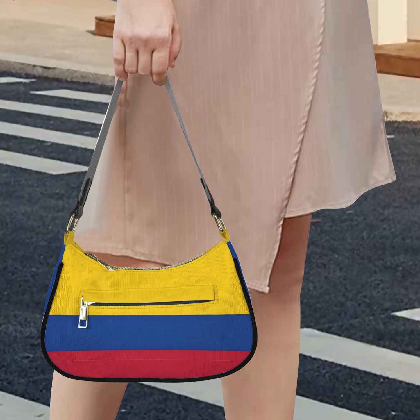 Colombia Flag Inspired Women's Shoulder Bag