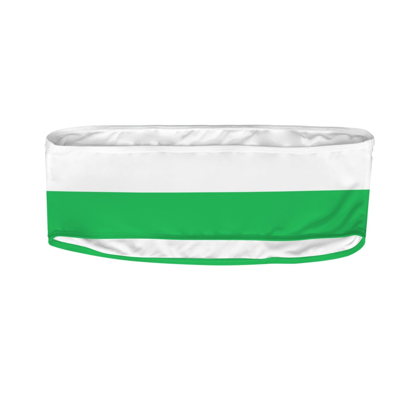 Wales Flag Inspired Bandeau Tube Bikini Top