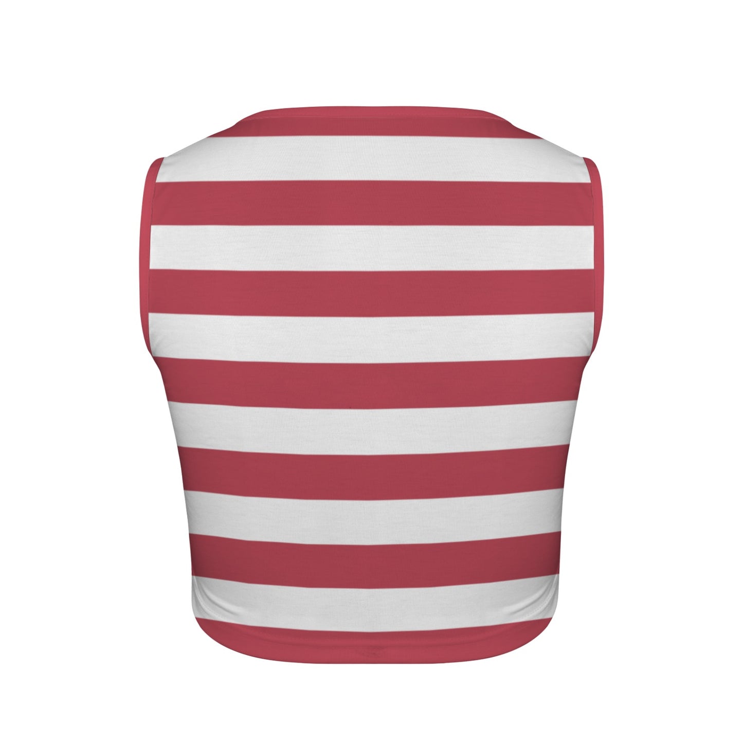 USA/American Flag Inspired Square Neck Crop Tank Tops
