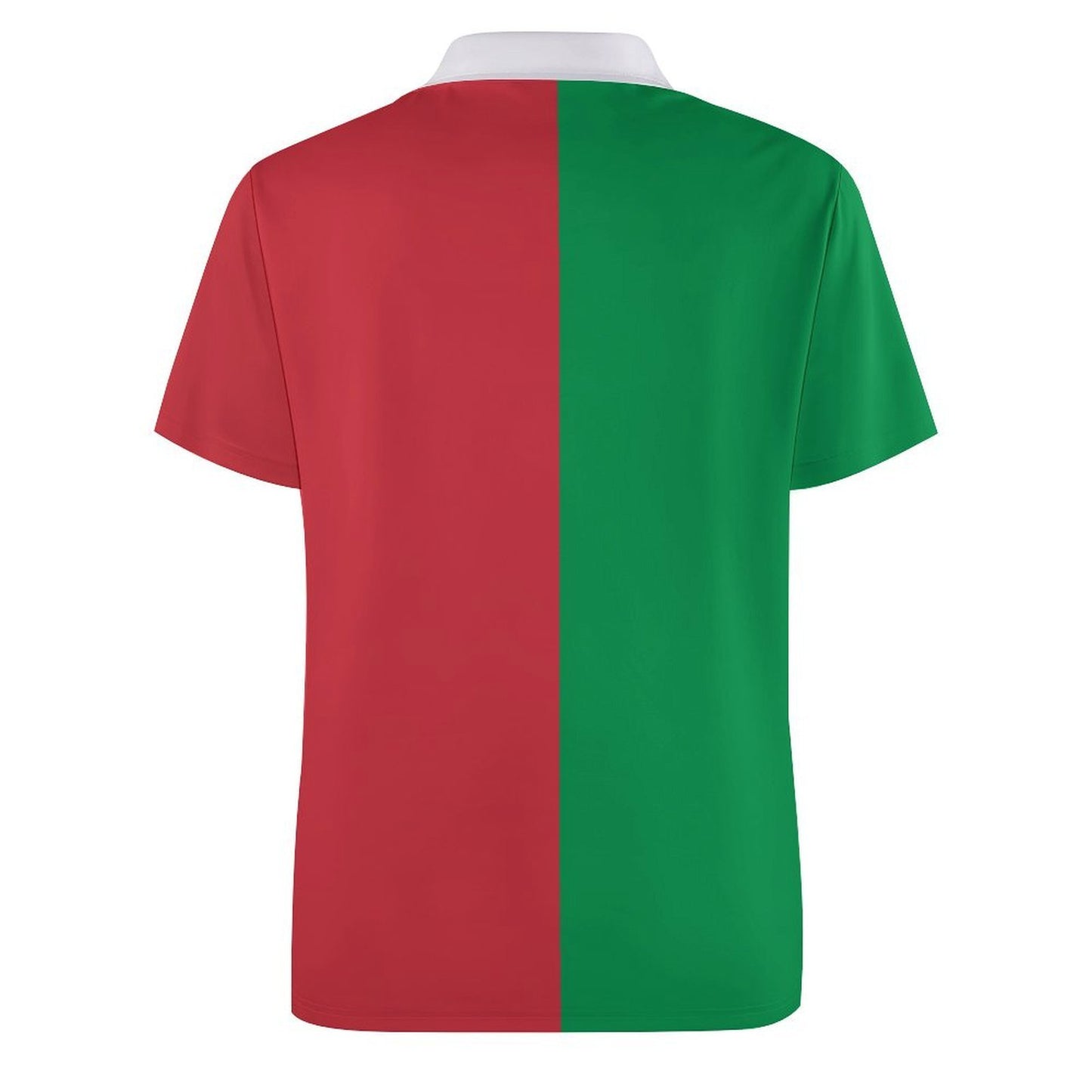 Italy Flag Inspired Women's Straight Fit Polo Shirt