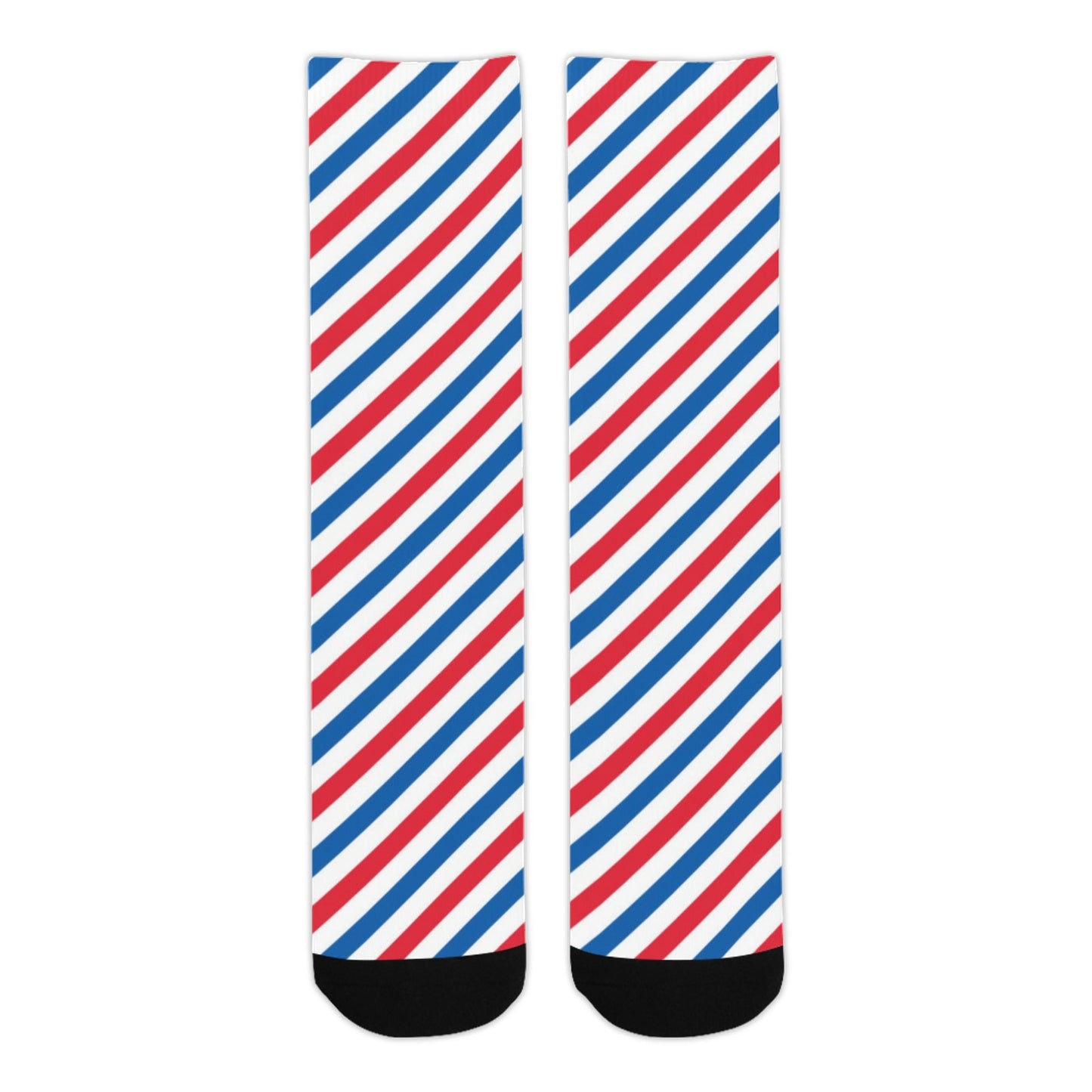 USA/American Flag Inspired Striped Pattern Crew Socks | Ships from USA