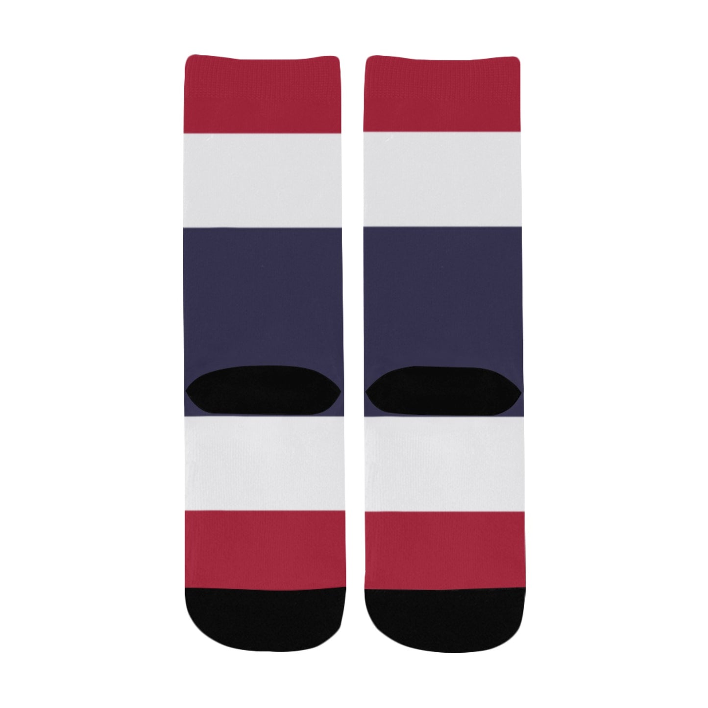 Thailand Flag Inspired Kid's Socks (Made in the USA)