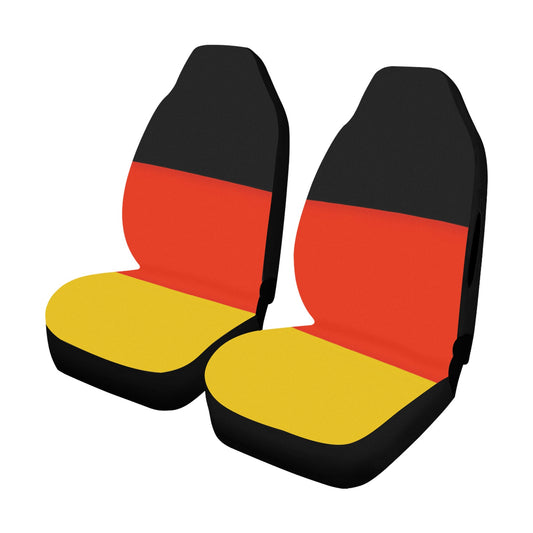 Germany Flag Car Seat Cover Airbag Compatible(Set of 2)