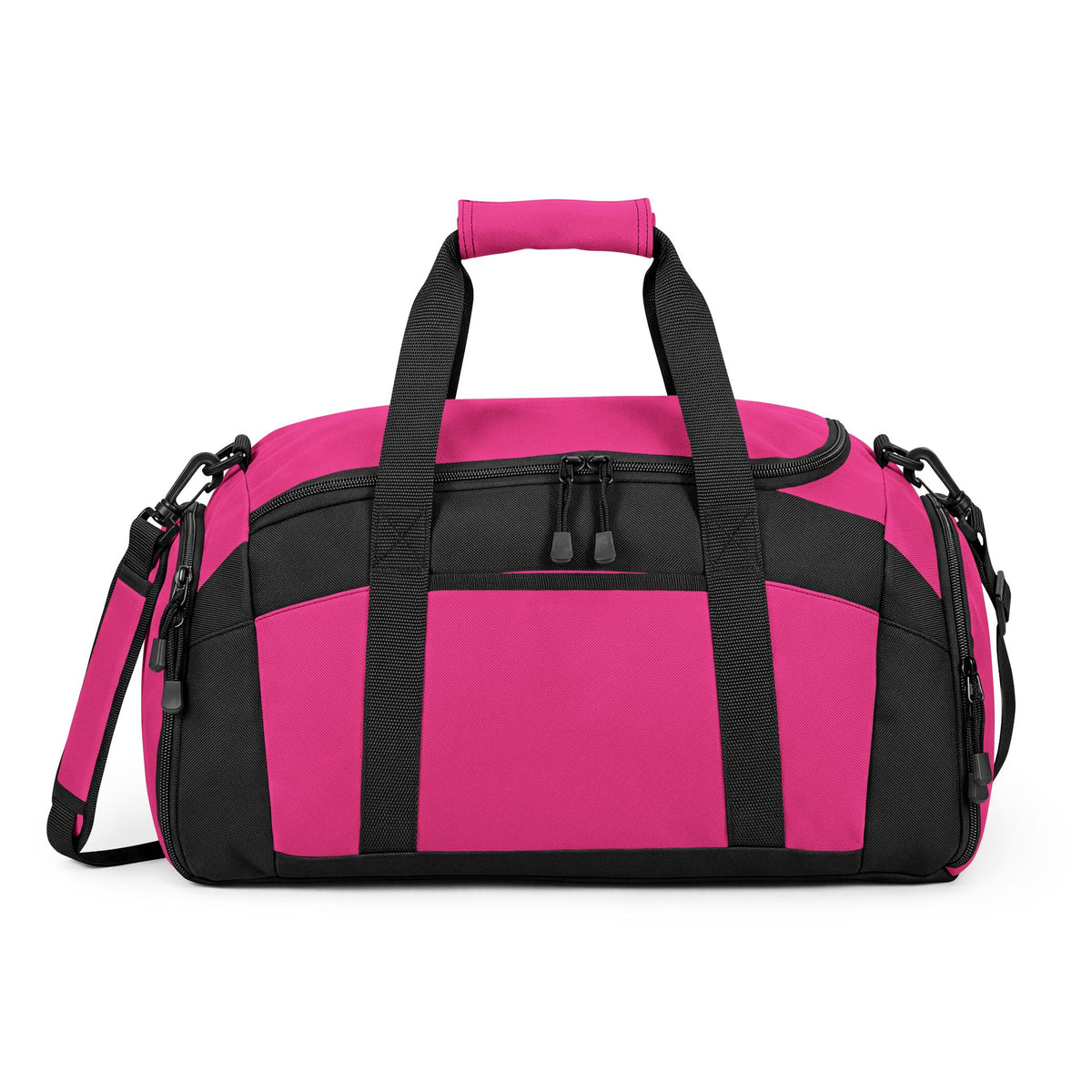 Gadsden Flag Gym Bag — Black Duffle with Embroidered Gadsden Flag