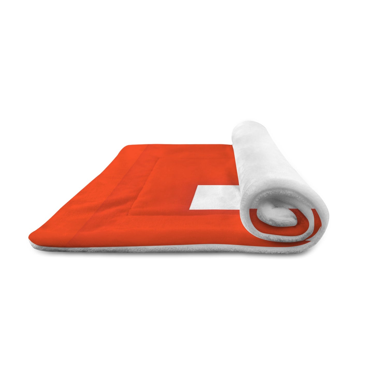 Switzerland Flag Inspired Pet Mat 25x18inch (Made in the USA)