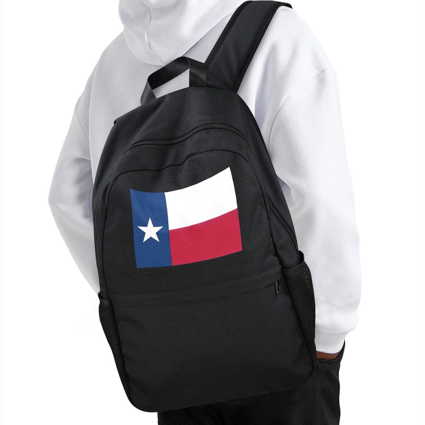 Texas Flag Inspired Casual Backpack Printed in the USA
