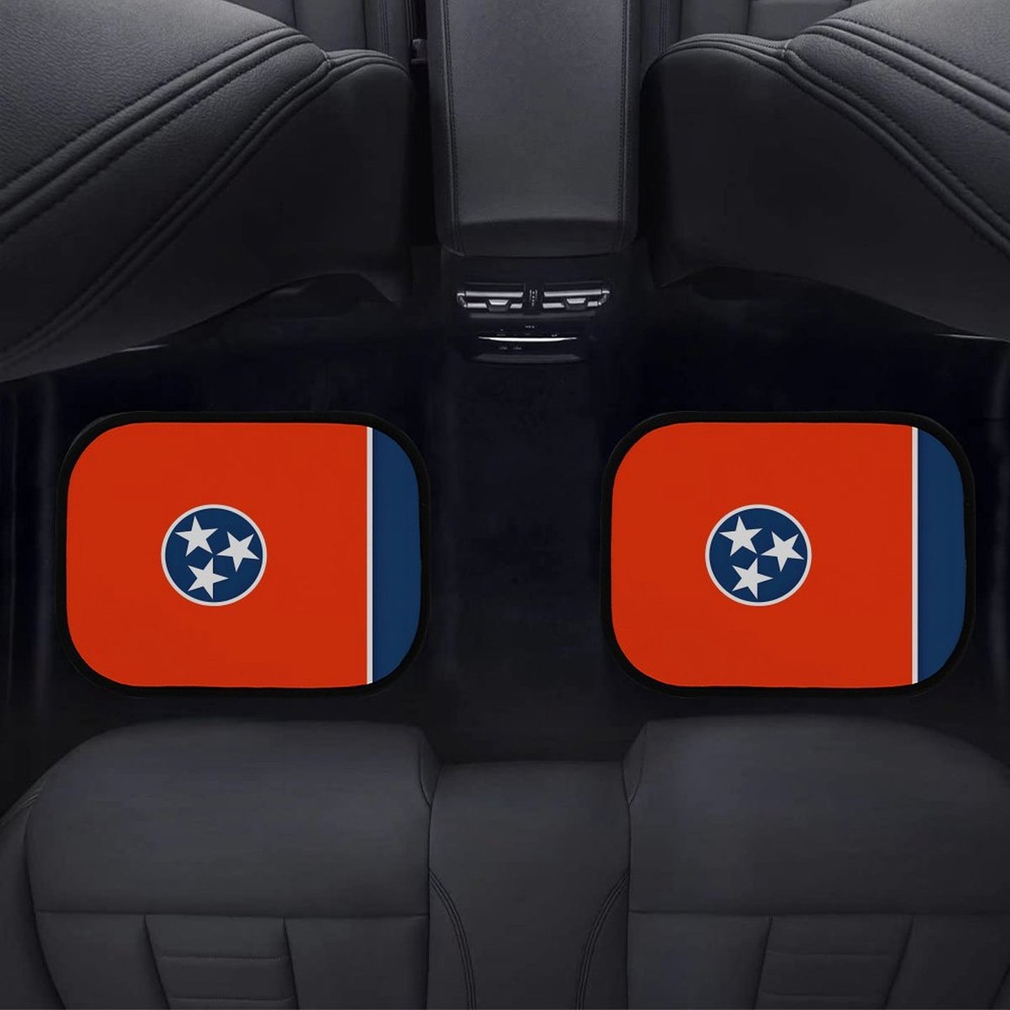 Tennessee Flag Inspired Car Floor Mats(4pcs)