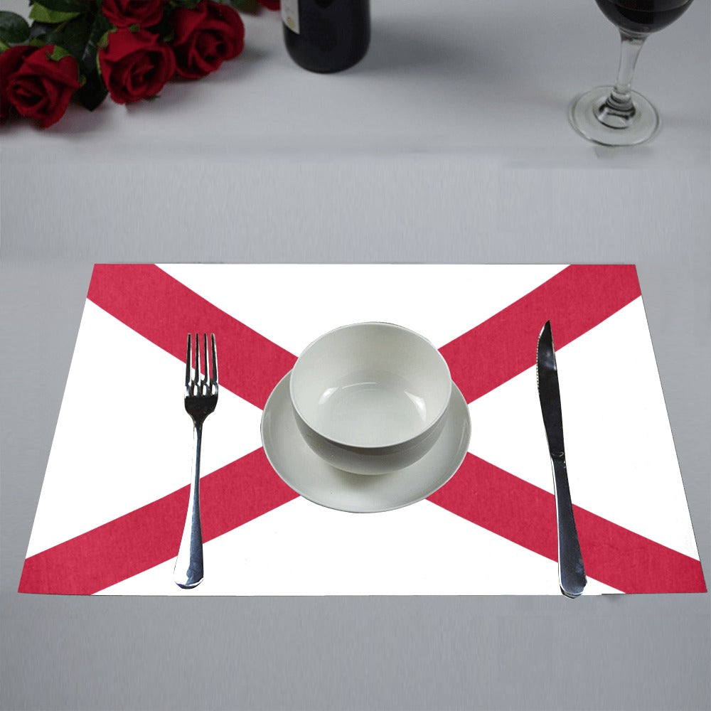 Alabama Flag Placemats 12" x 18" (Set of 6)