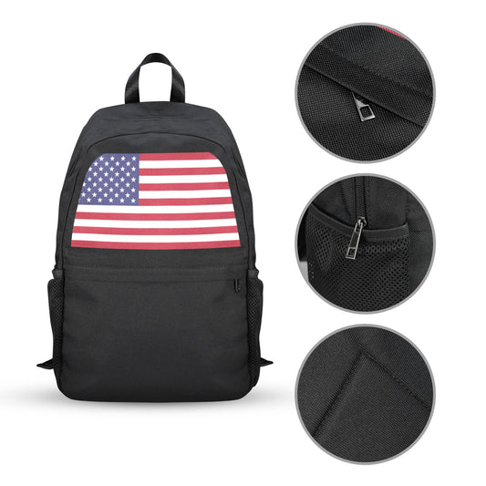 USA/American Flag Inspired Casual Backpack Printed in the USA