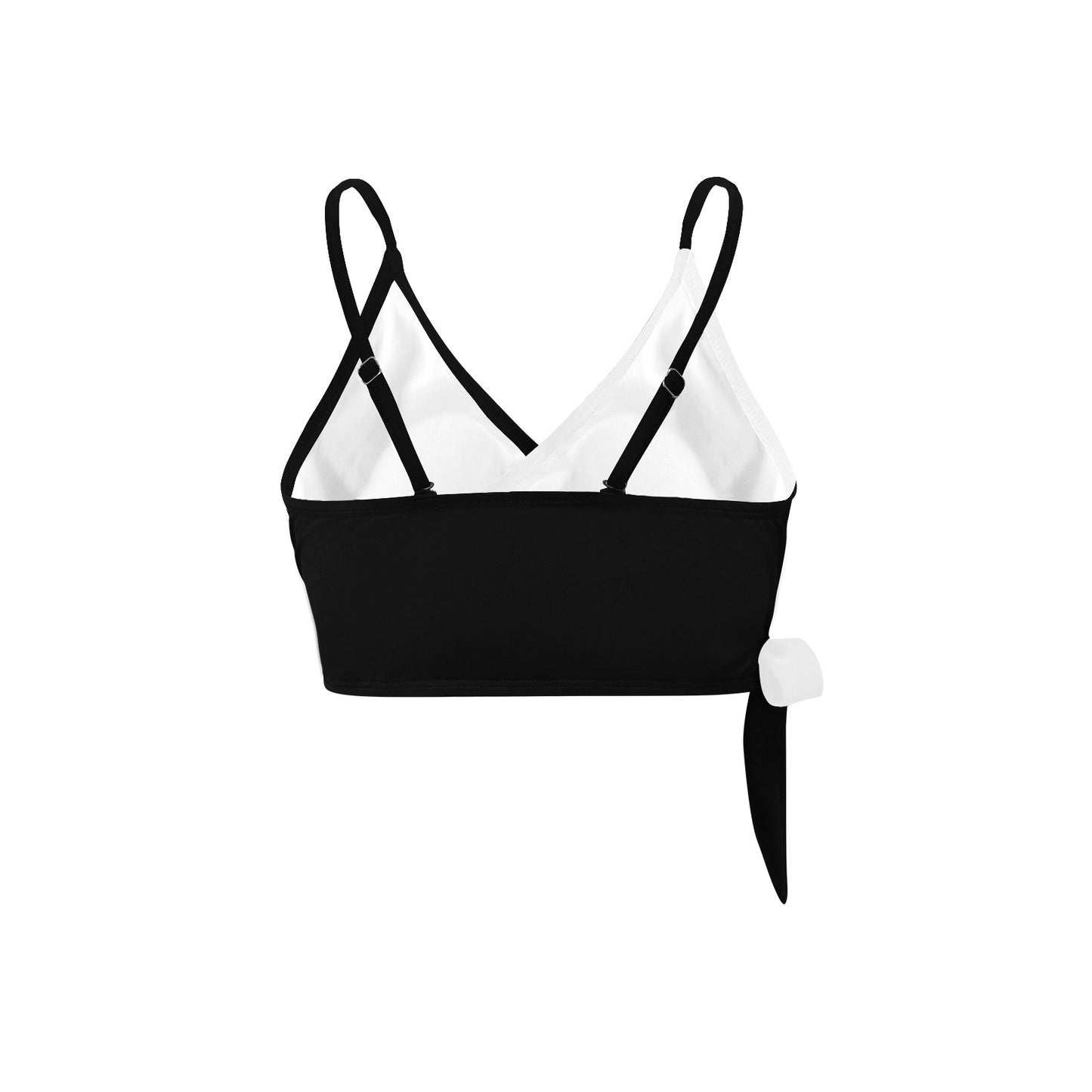 Come and Take It Flag Inspired Knot Side Bikini Top