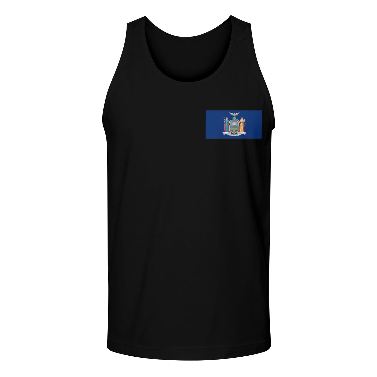 New York Flag Men's Tank Top (Front Printing) | Ships from USA