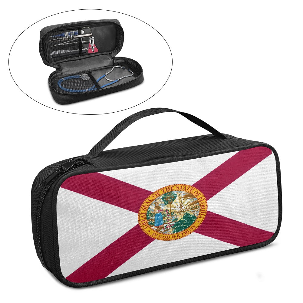 Florida Flag Inspired Stethoscope Storage Bag