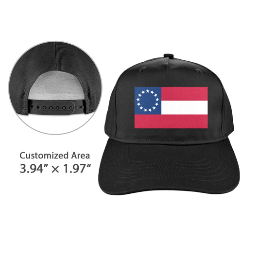Confederate States Flag Baseball Cap (Made in USA)
