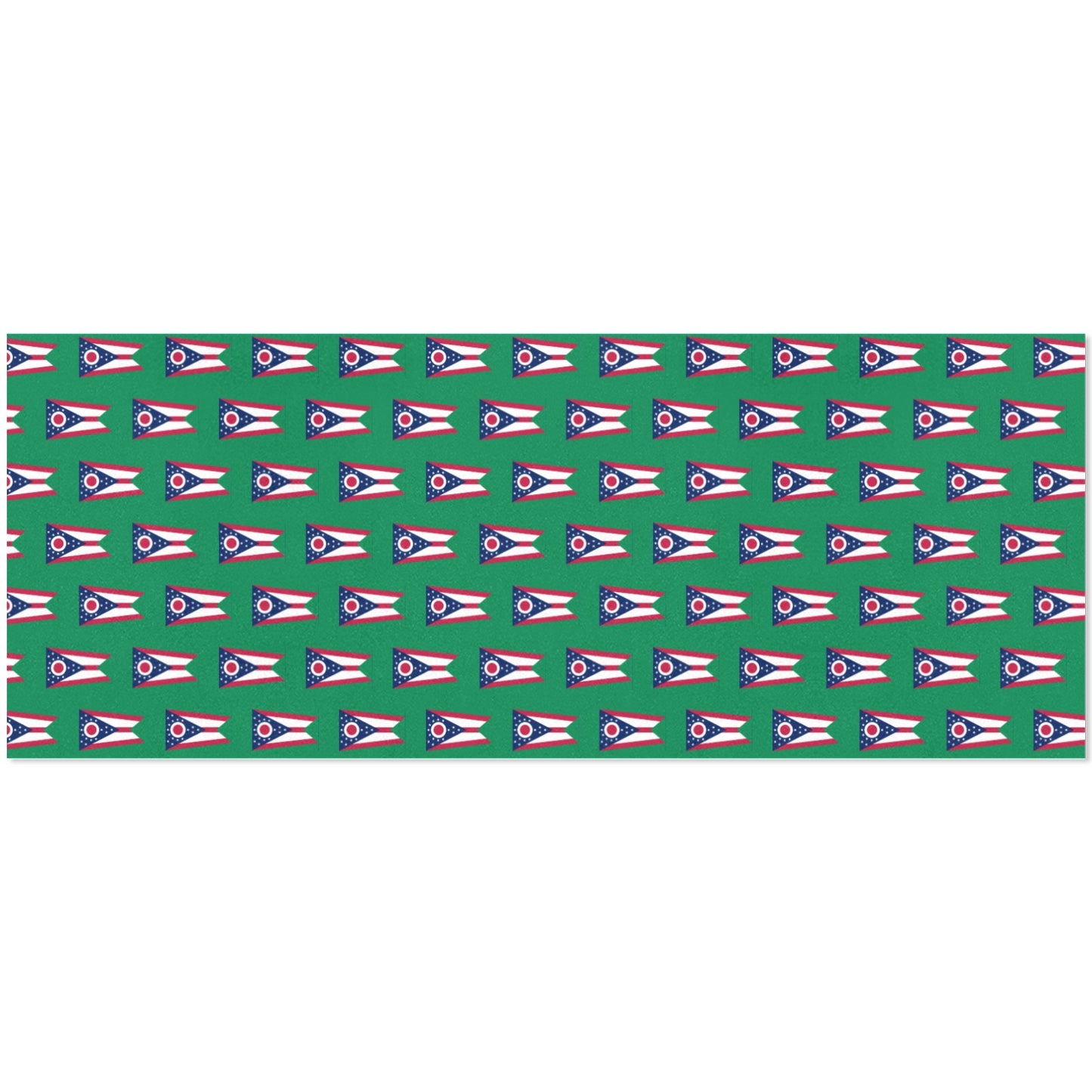 Ohio Flag Custom Gift Wrapping Paper 58"x 22.5" (4 Rolls)