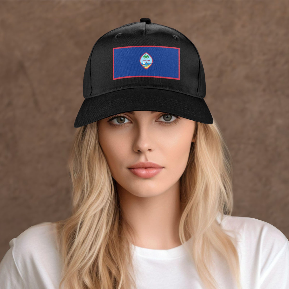 Guam Flag Inspired Baseball Cap | Printed in the  USA