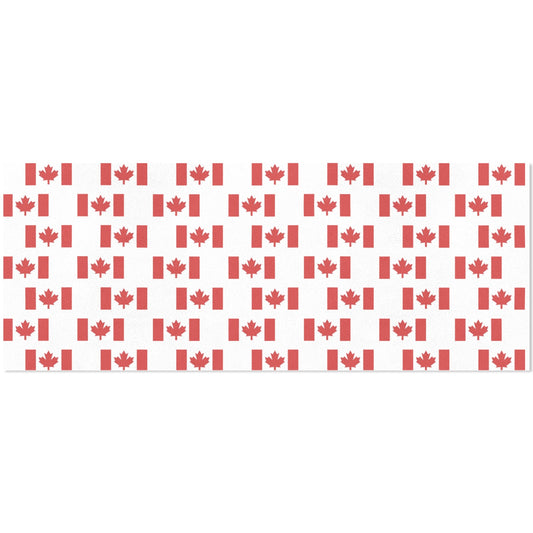 Canada Flag Custom Gift Wrapping Paper 58"x 22.5" (4 Rolls)