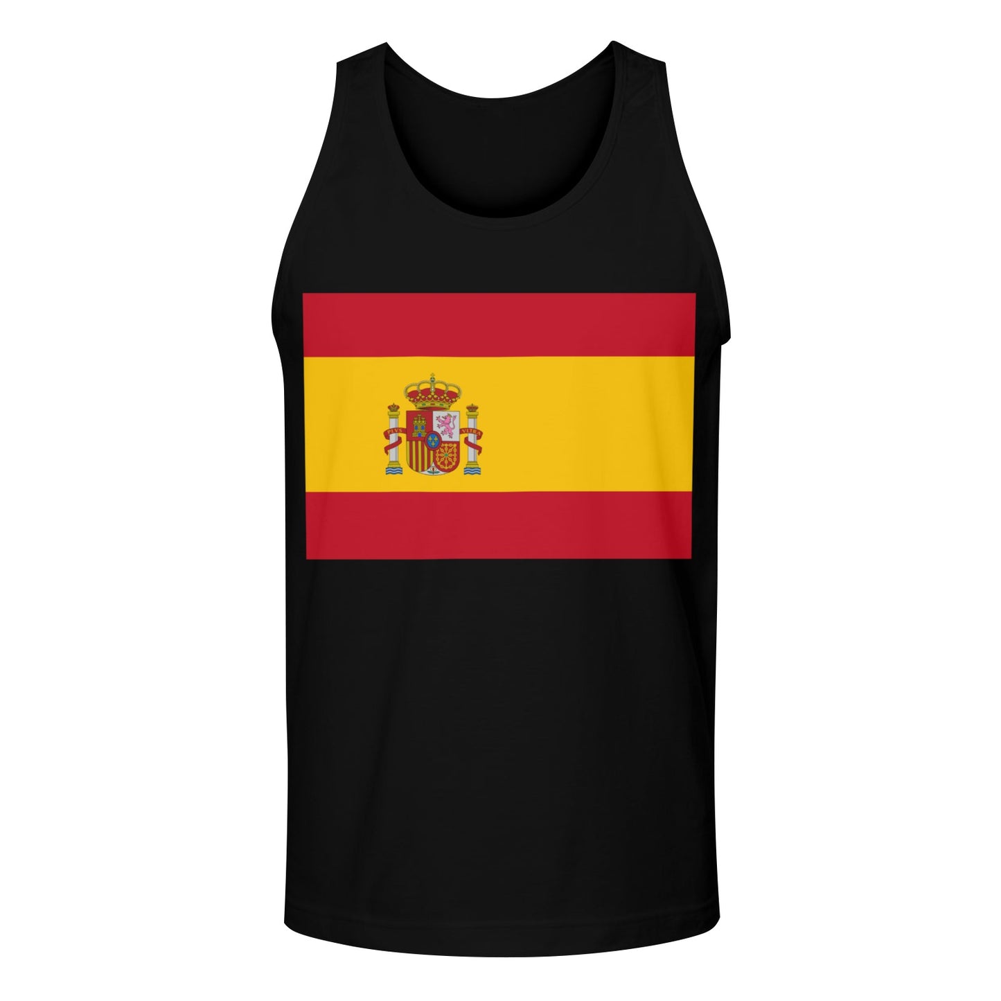 Spain Flag Men's Tank Top (Front Printing) | Ships from USA