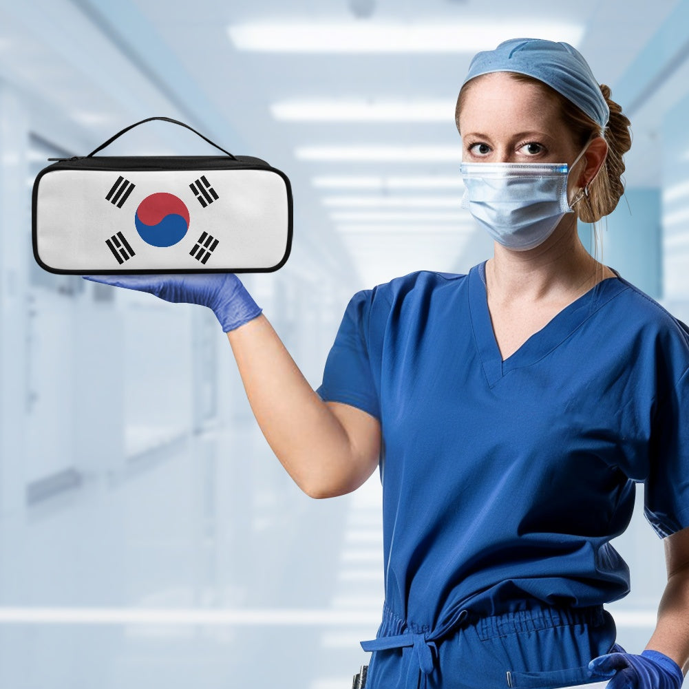 South Korea Flag Inspired Stethoscope Storage Bag
