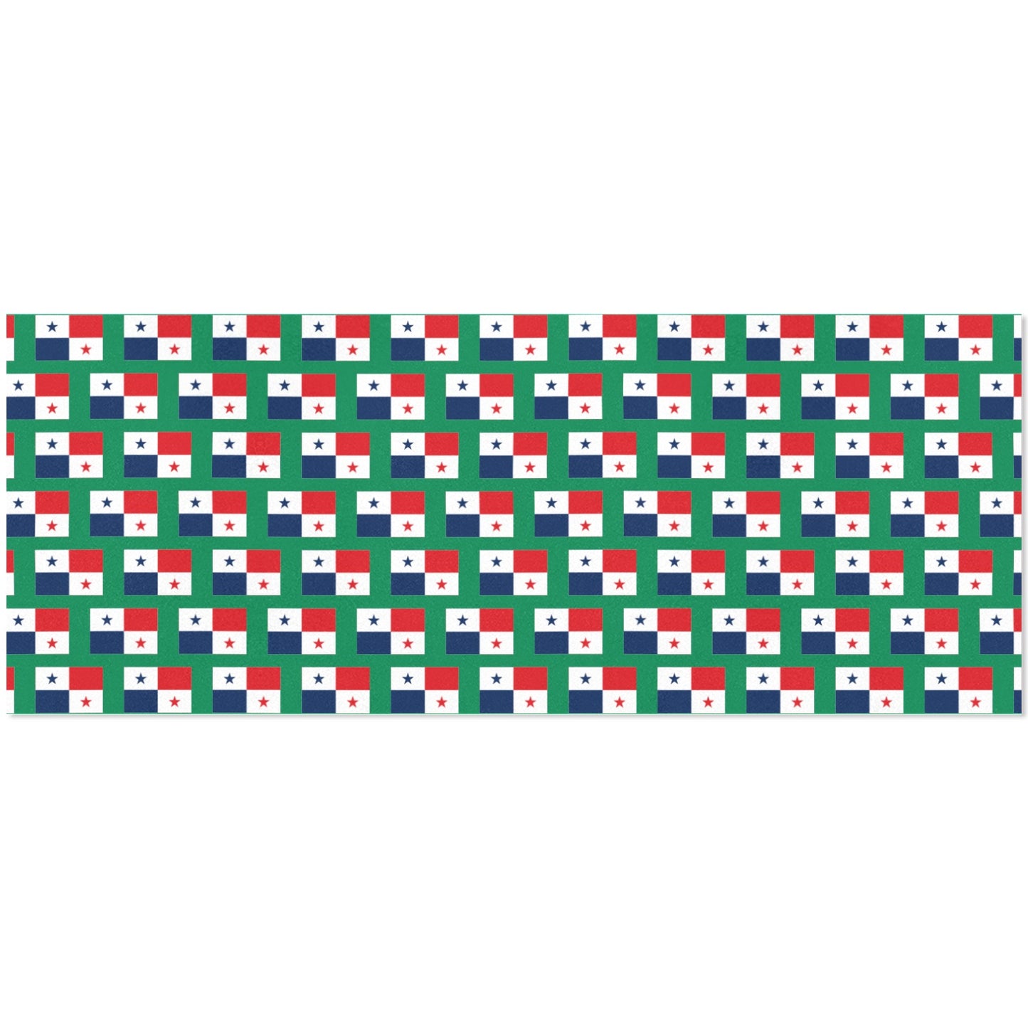 Panama Flag Custom Gift Wrapping Paper 58"x 22.5" (4 Rolls)