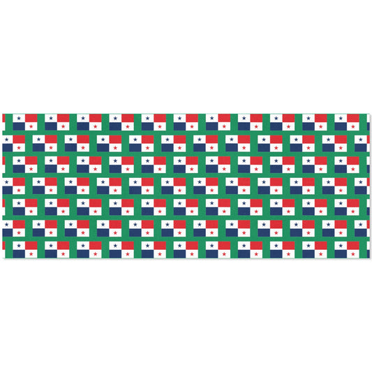 Panama Flag Custom Gift Wrapping Paper 58"x 22.5" (4 Rolls)