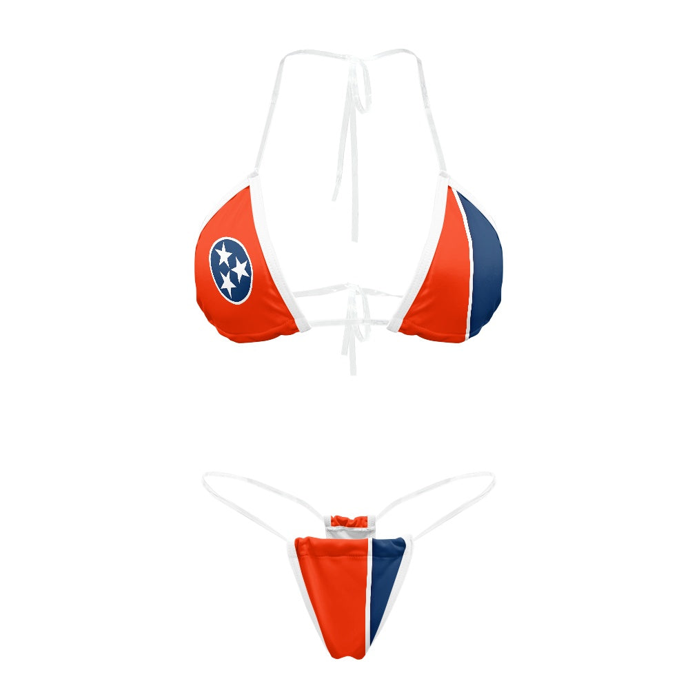 Tennessee Transparent String Thong Bikini