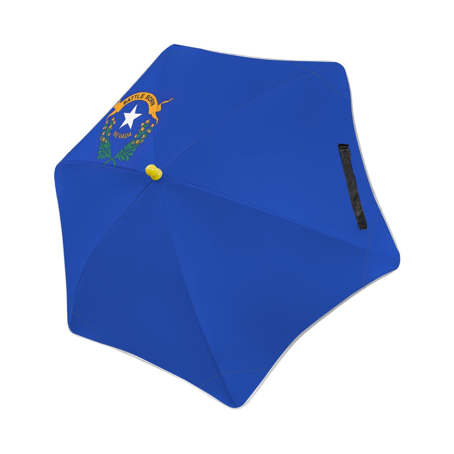 Nevada Flag Inspired Kids Safe Round Corner Umbrella