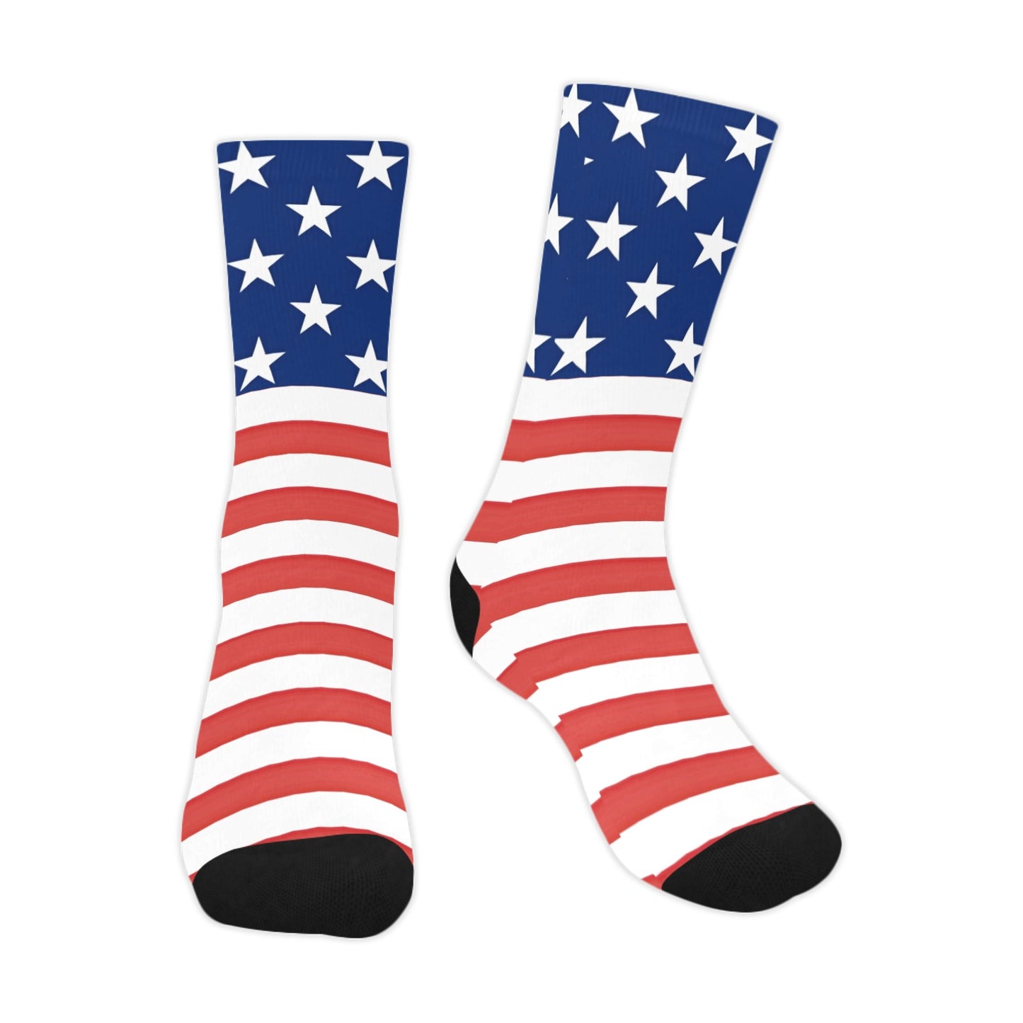 USA/American Flag Inspired Crew Socks | Ships from USA
