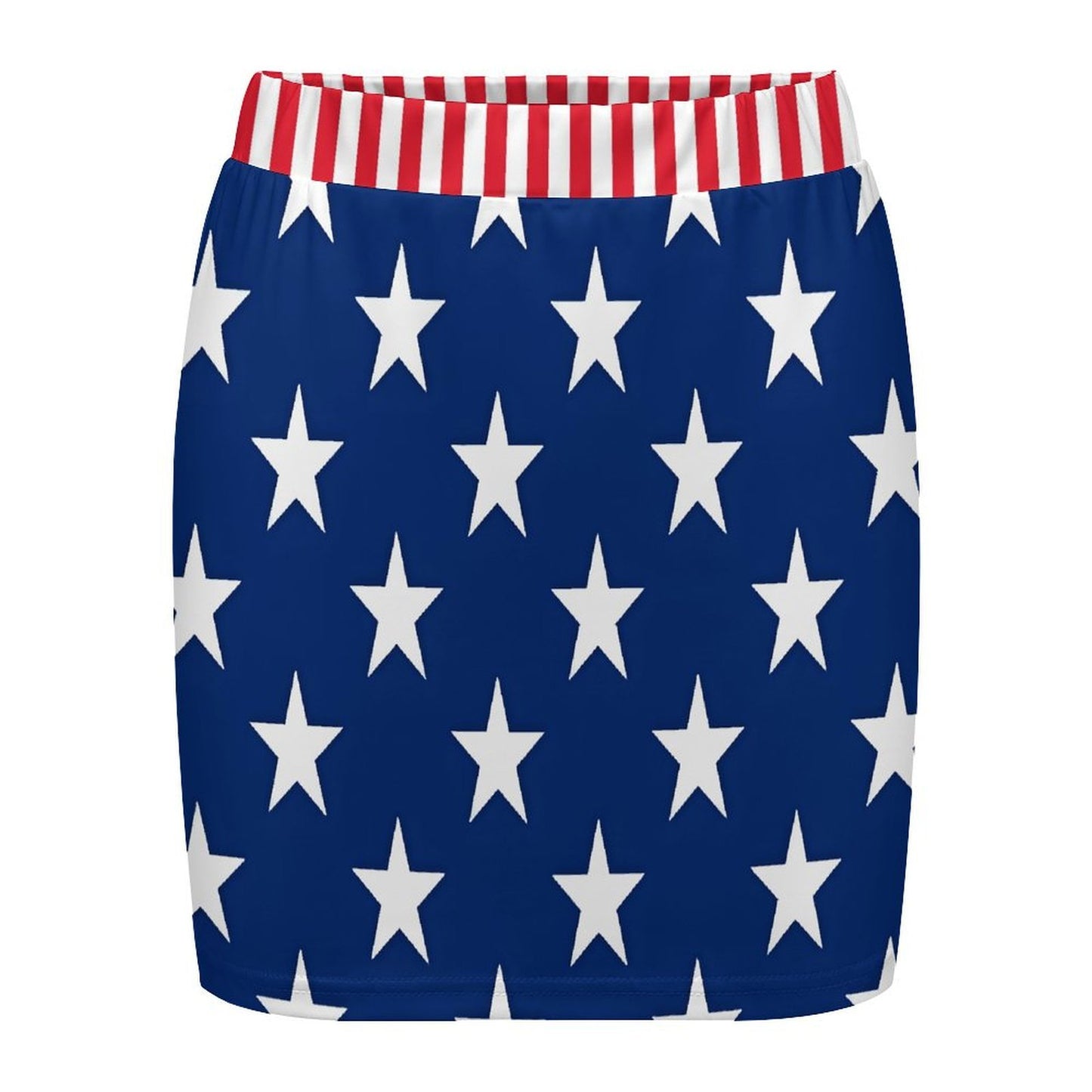 USA/American Flag Inspired Women's Mini Skirt