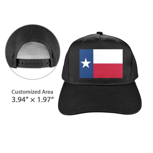 Texas Flag Baseball Cap (Made in USA)