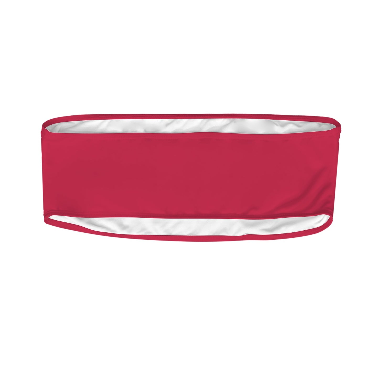 Arkansas Flag Inspired Bandeau Tube Bikini Top