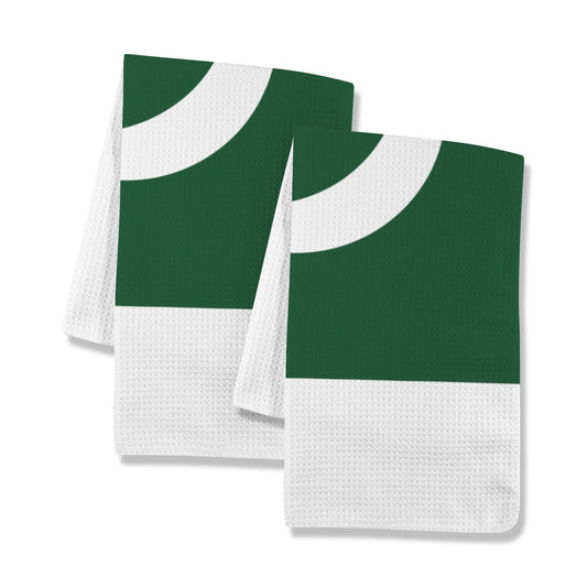 Pakistan Flag Inspired Kitchen Towel 40X60cm (Pack of 2) | Printed In the USA