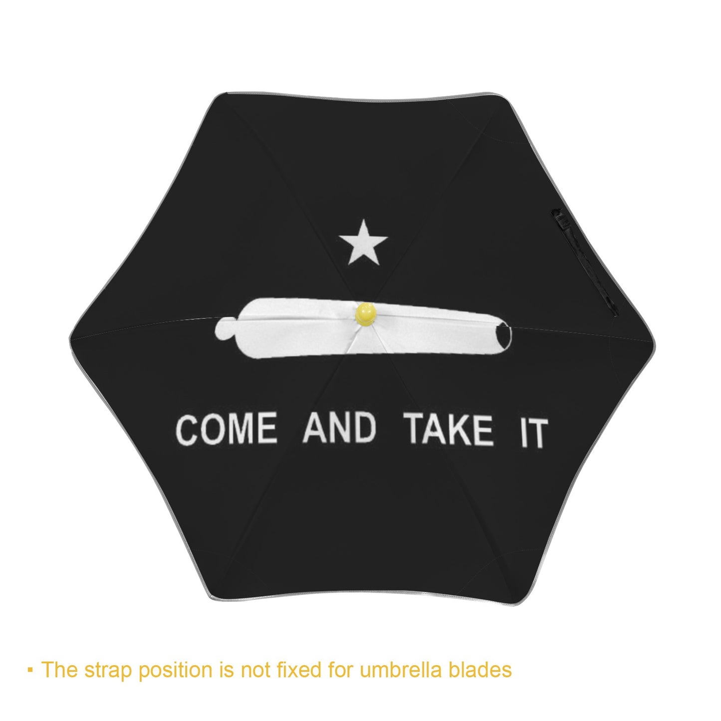 Come and Take It Flag Inspired Kids Safe Round Corner Umbrella