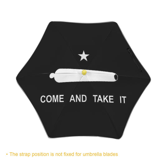 Come and Take It Flag Inspired Kids Safe Round Corner Umbrella