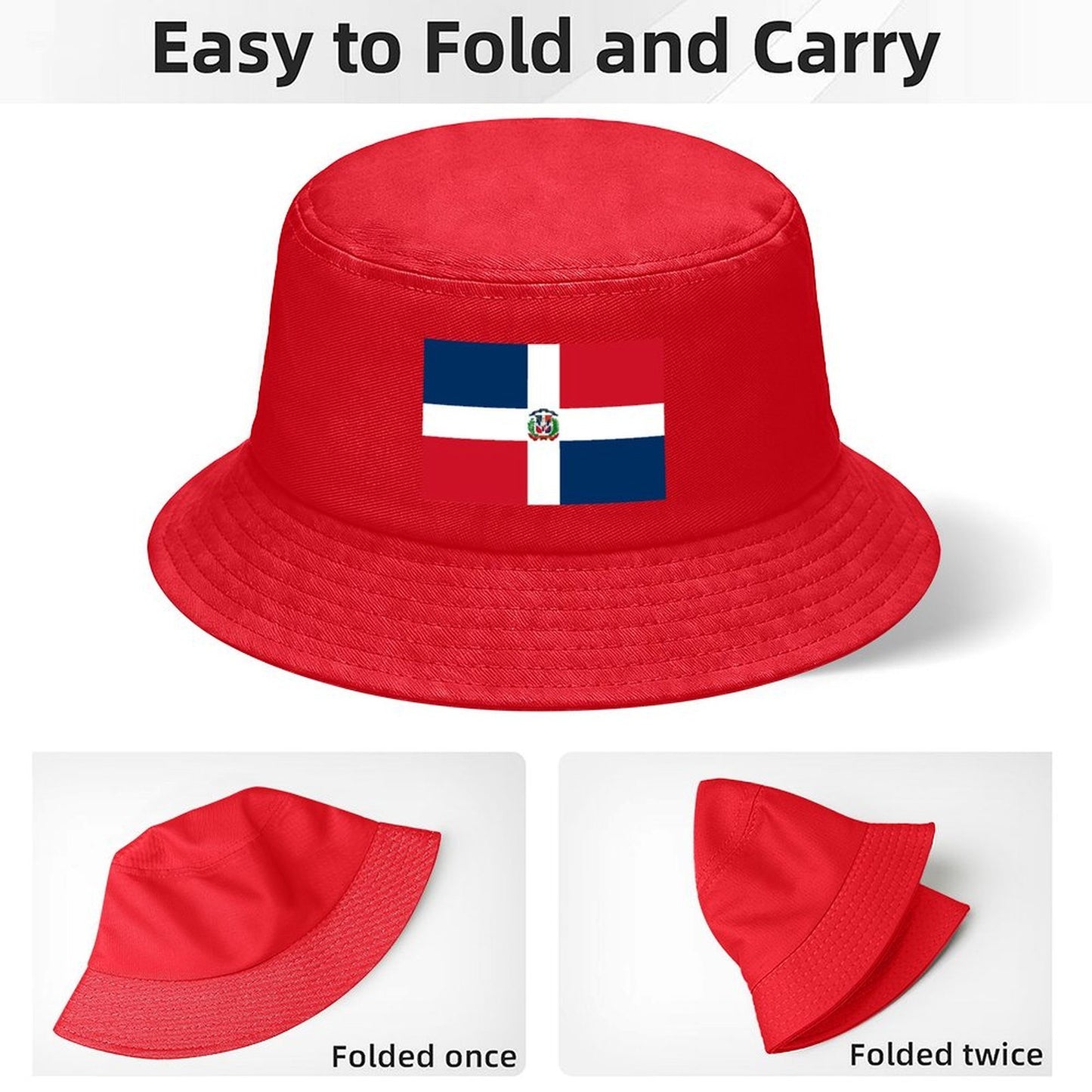Domincan Republic Flag Kids’ Bucket Hat | Ships from USA