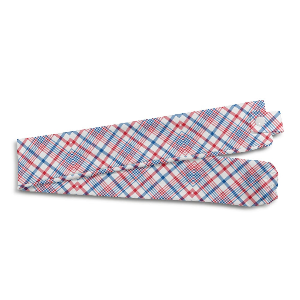USA/American Flag Inspired Plaid Pattern Stethoscope Protective Cover
